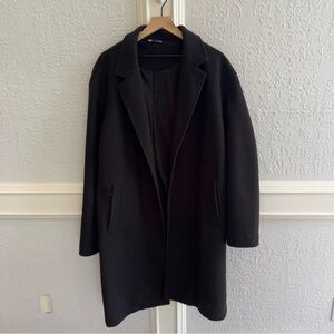 Zara Men’s Black Coat - Size L